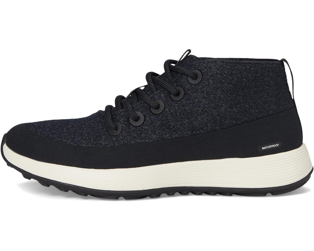 Men's Allbirds Wool Runner NZ Mid Waterproof Natural Black (Natural White)