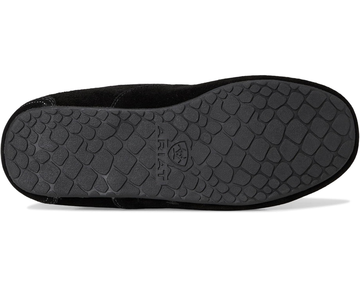 Men's Ariat Clayton Moccasin Slipper Black