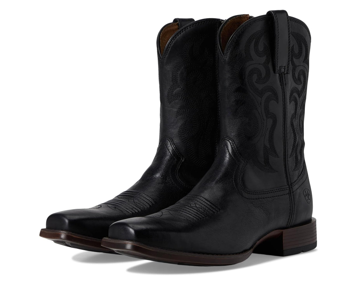Men's Ariat Bodie Western Boots Iron Black