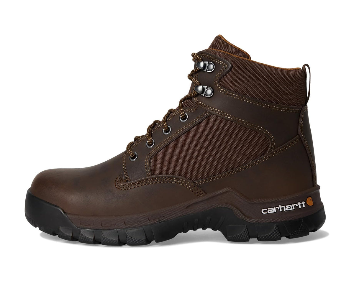 Men's Carhartt 6 Rugged Flex Steel Toe Dark Brown Leather/Synthetic