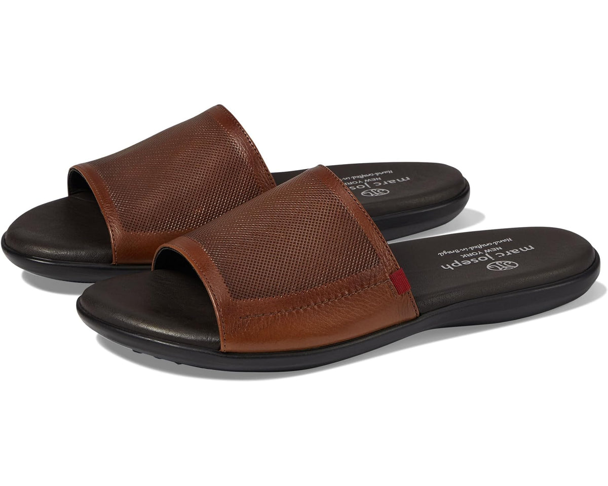 Men's Marc Joseph New York South Street Cognac Grainy
