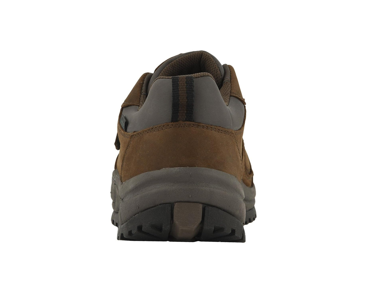 Men's Propet Cliff Walker Low Strap Brown Crazy Horse
