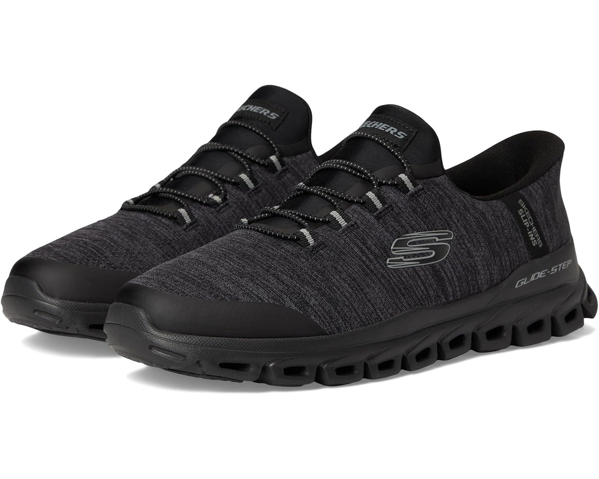 Men's SKECHERS Glide-Step Zefyr Hands Free Slip-in Charcoal/Black