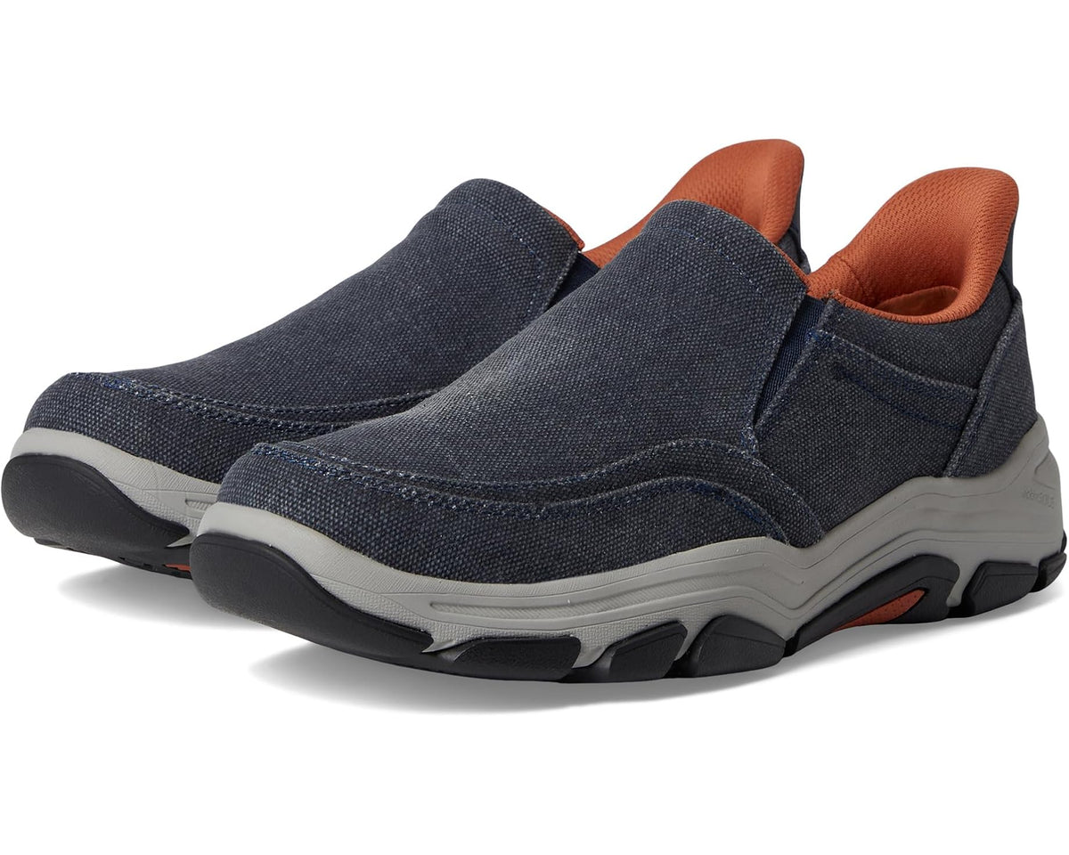 Men's Rockport Reece Dark Blue Canvas