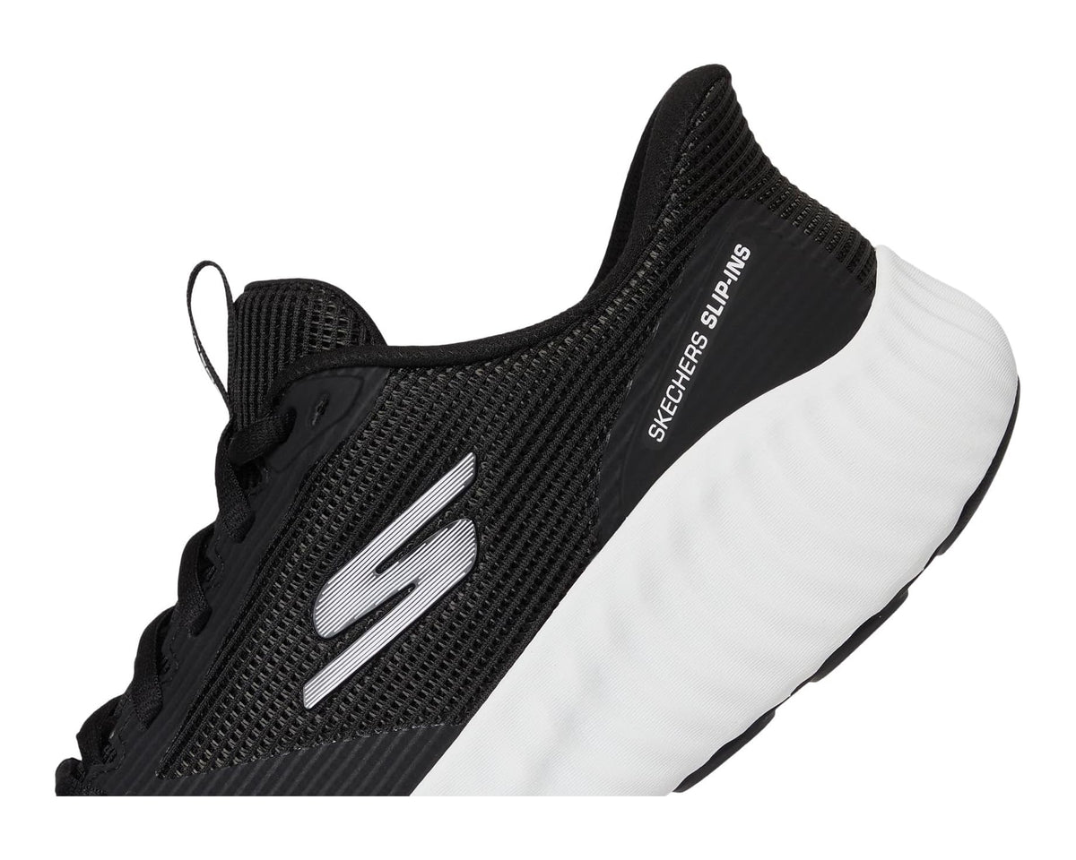 Men's SKECHERS Hands Free Slip-ins Go Run Now Sneaker Black/White
