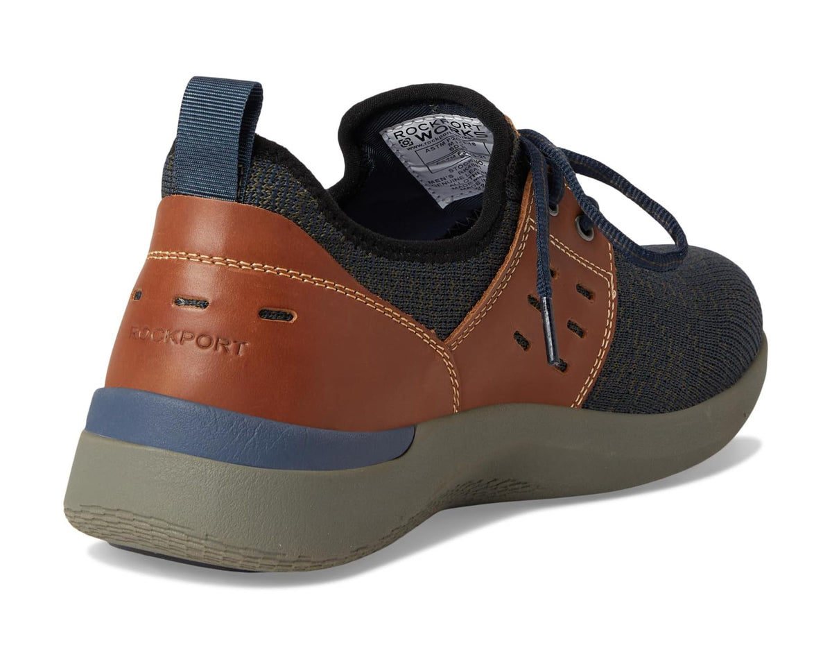Men's Rockport Works TruFlex Work Comp Toe SD Blue/Tan