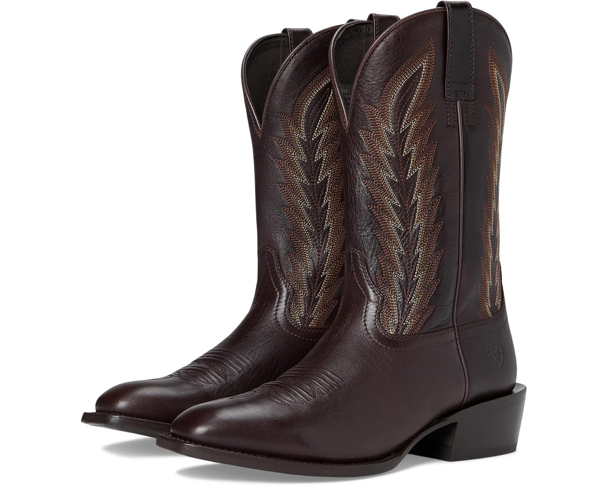Men's Ariat Willie Western Boots Bittersweet Chocolate