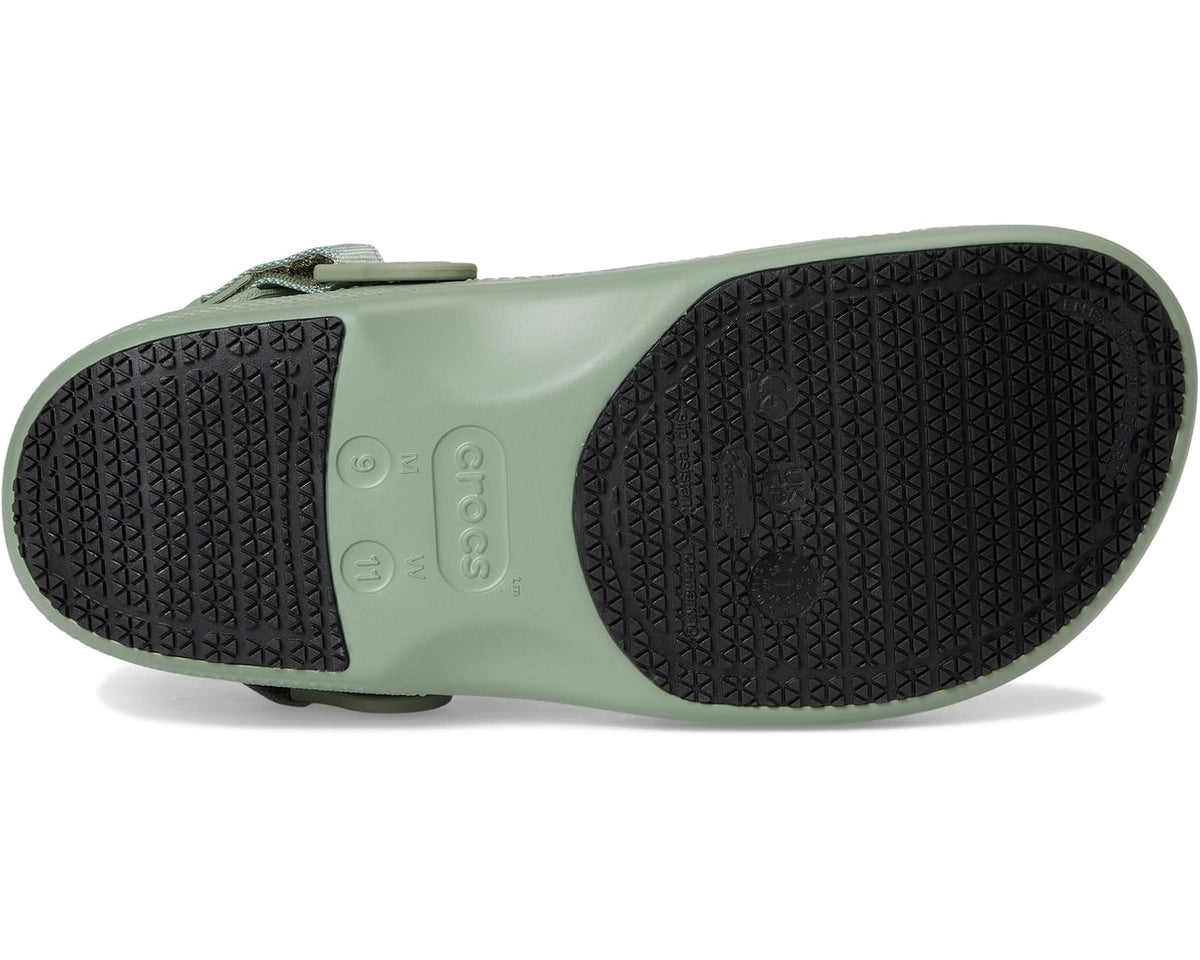 Unisex Crocs Work Classic Work Clog Moss