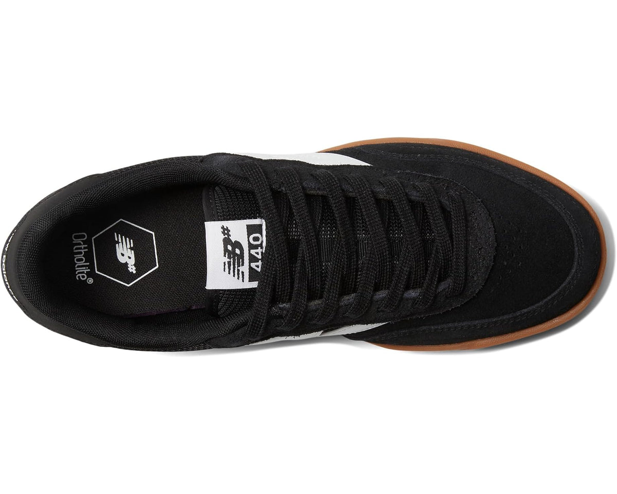 Unisex New Balance Numeric 440 Black/Gum 1