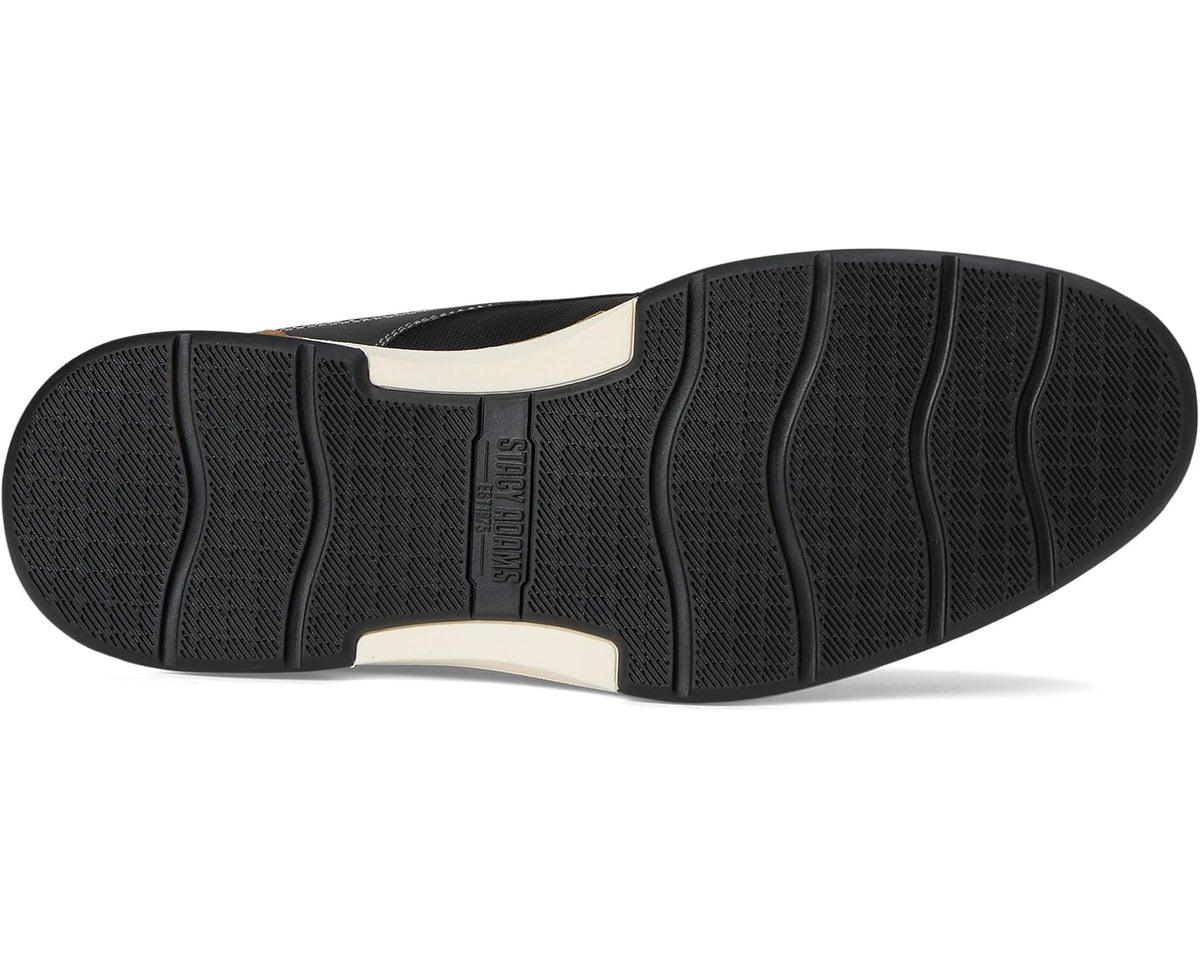 Men's Stacy Adams Phineas Plain Toe Lace-Up Black