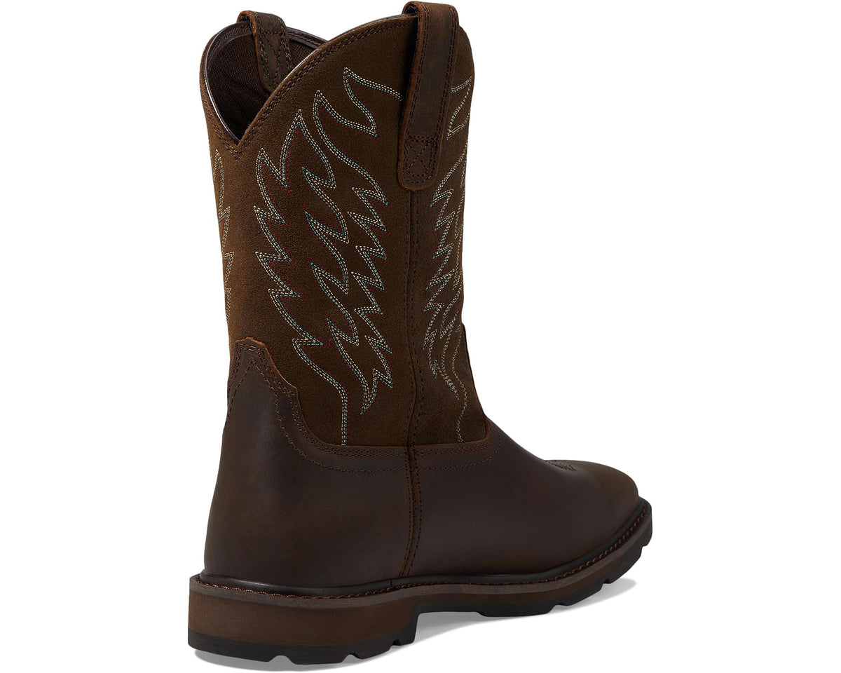 Men's Ariat Groundbreaker Wide Square Toe Brown
