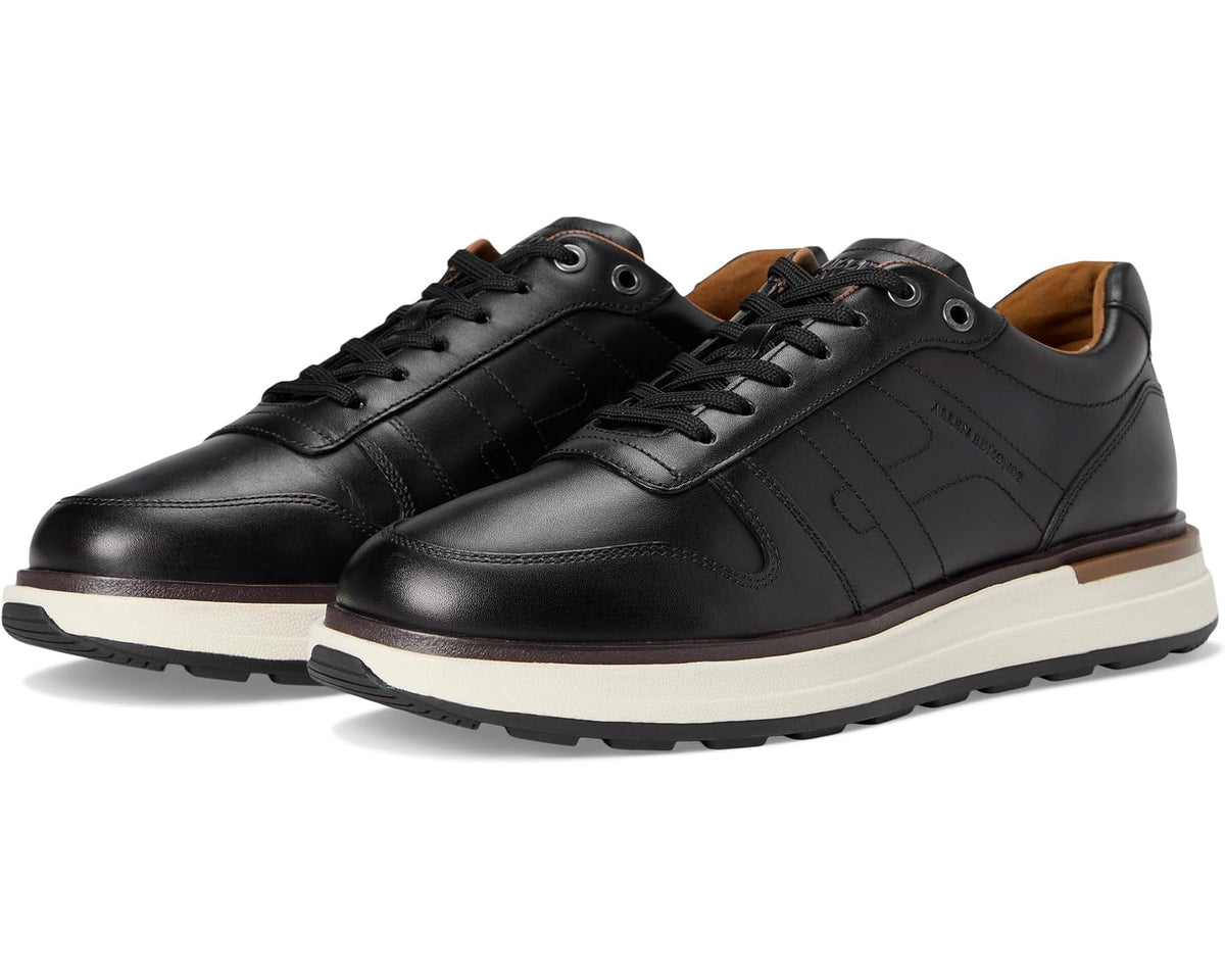 Men's Allen Edmonds Elliot Lace-Up Shoes Black Leather
