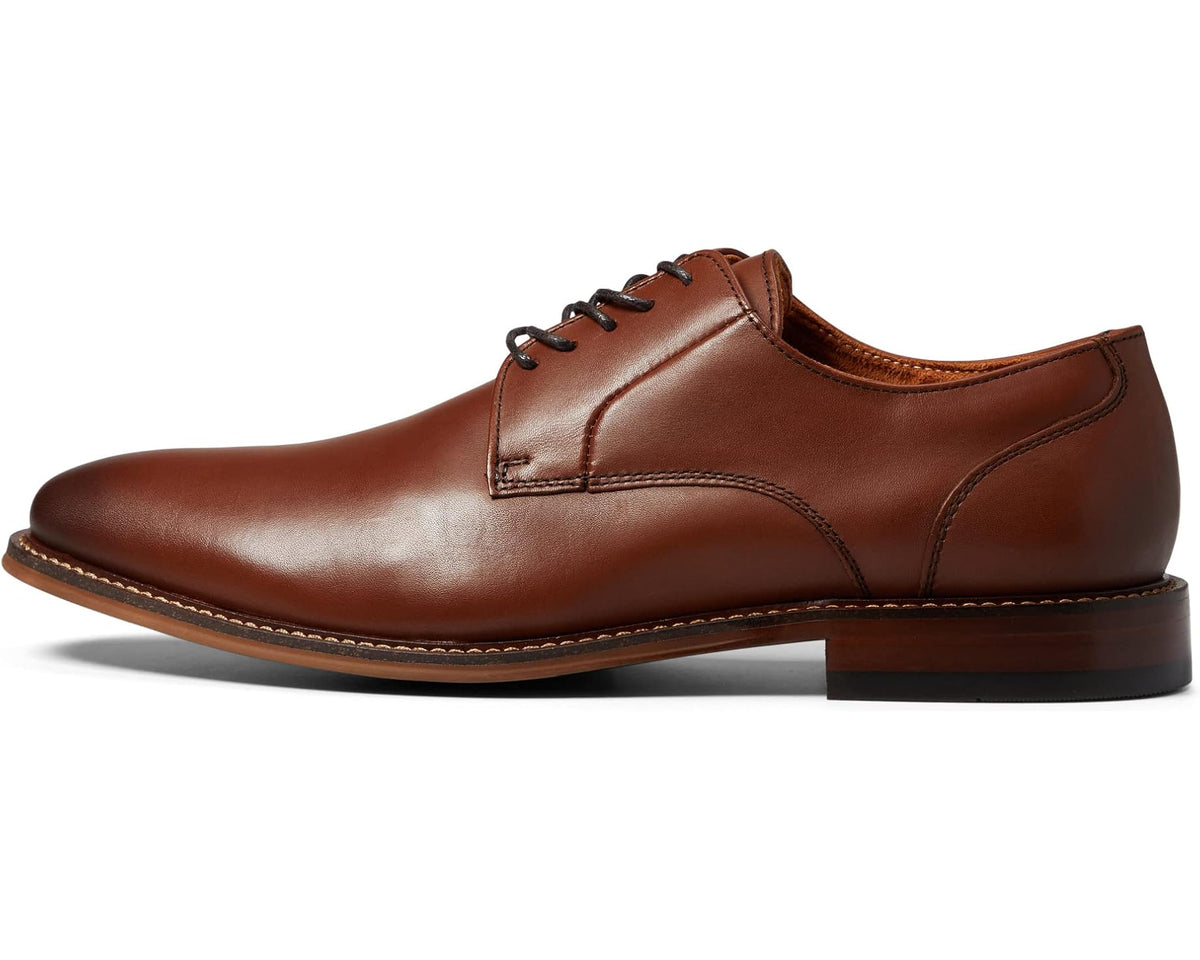 Men's Stacy Adams Marlton Plain Toe Oxford Chocolate