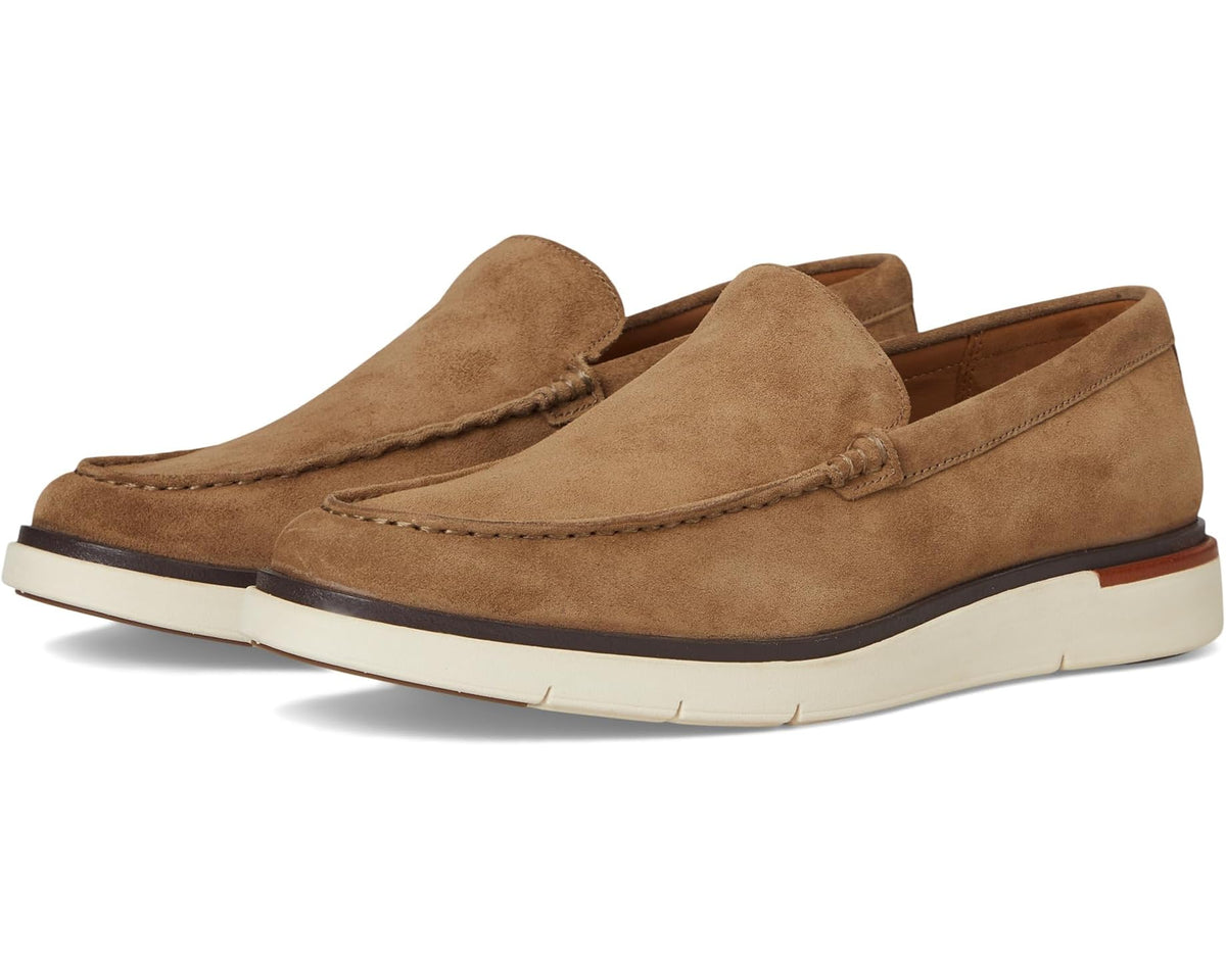 Men's Allen Edmonds Carson Venet Loafer/Moc Shoes Tobacco Leather