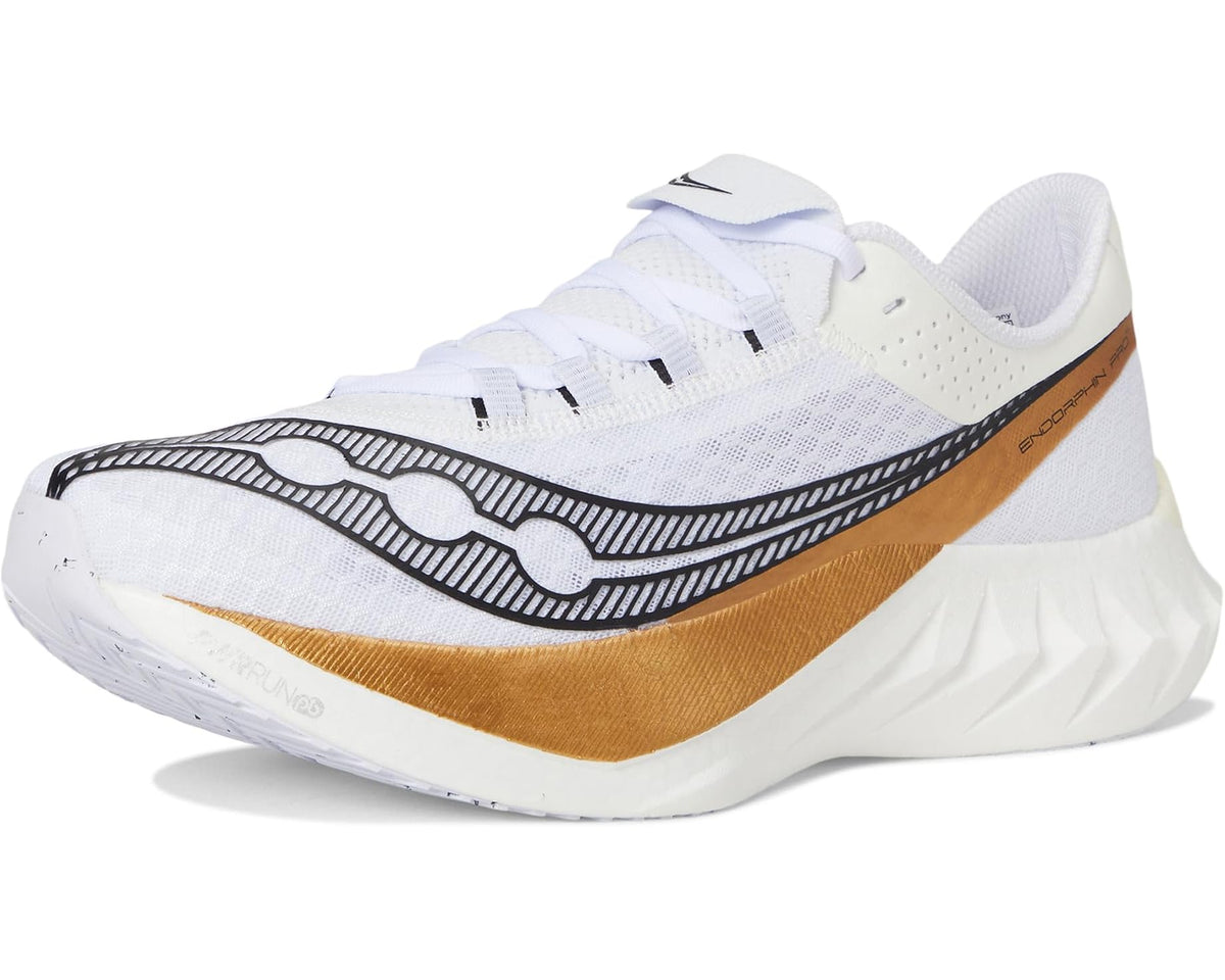 Men's Saucony Endorphin Pro 4 White/Gold