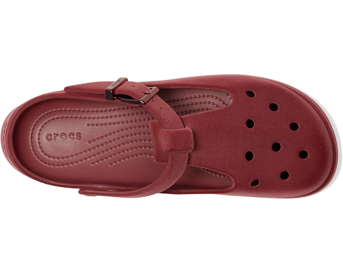 Unisex Crocs Classic Mary Jane Clogs, Mary Janes for Beetroot Velvet