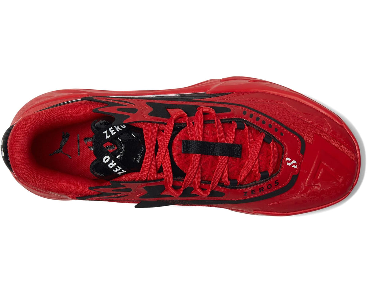 Men's PUMA Scoot Zeros II Basketball Shoes For All Time Red/Puma Black