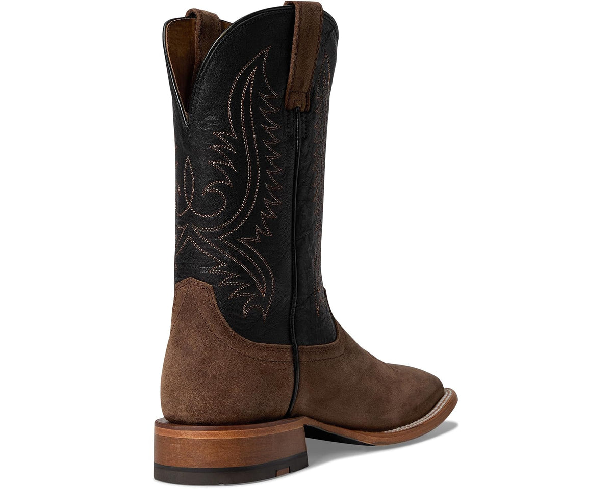 Men's Ariat Circuit Paxton Western Boots Ranch Brown Suede