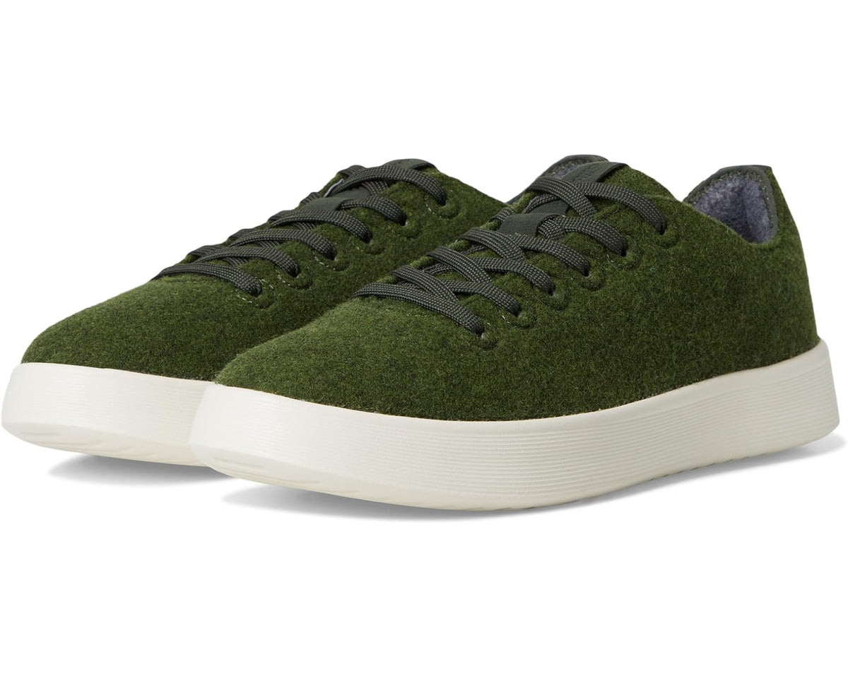 Men's Allbirds Wool Cruiser Forest Green (Natural White)