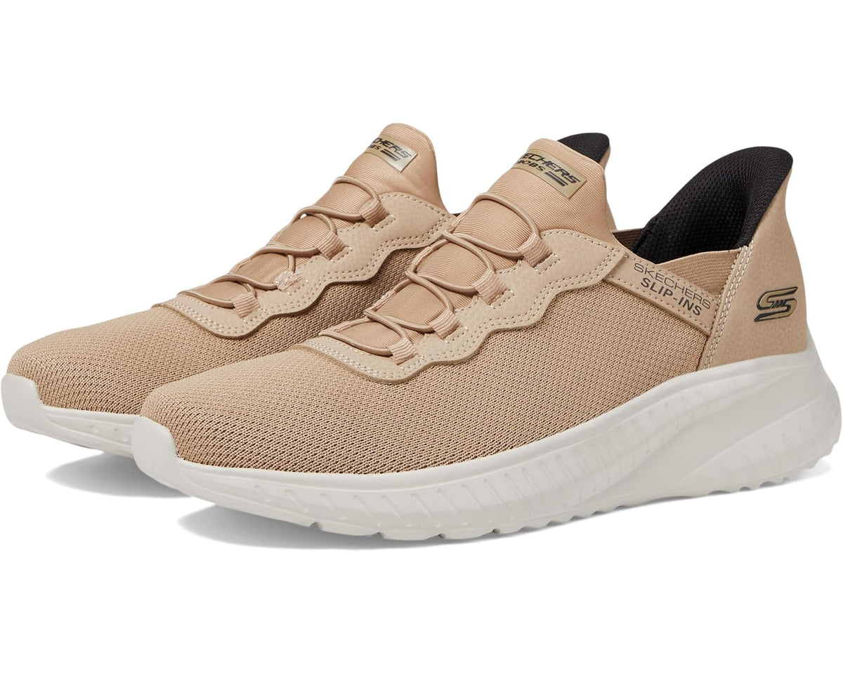 Men's BOBS from SKECHERS Bobs Squad Chaos - Daily Hype Hands Free Slip-Ins Tan