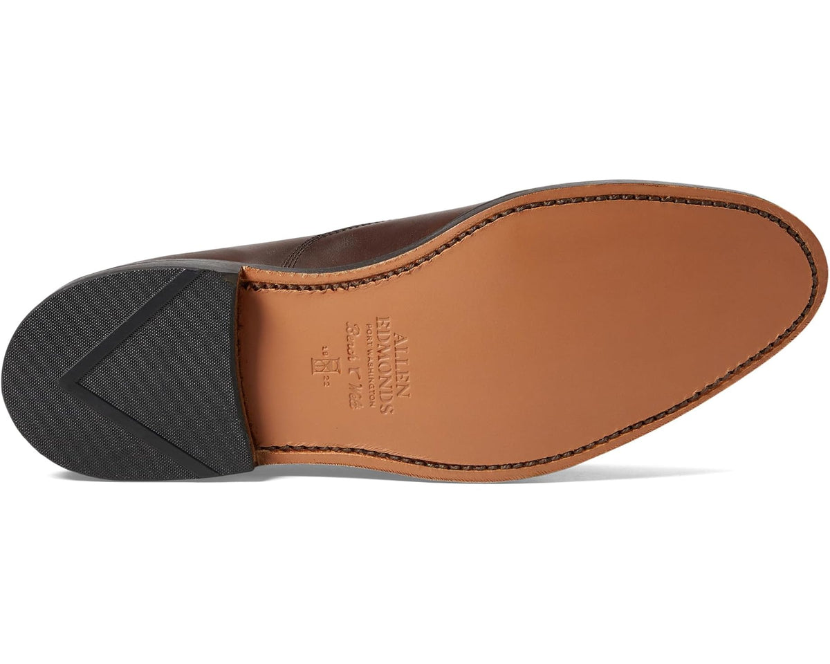 Men's Allen Edmonds Park Avenue Cap Toes Espresso Leather