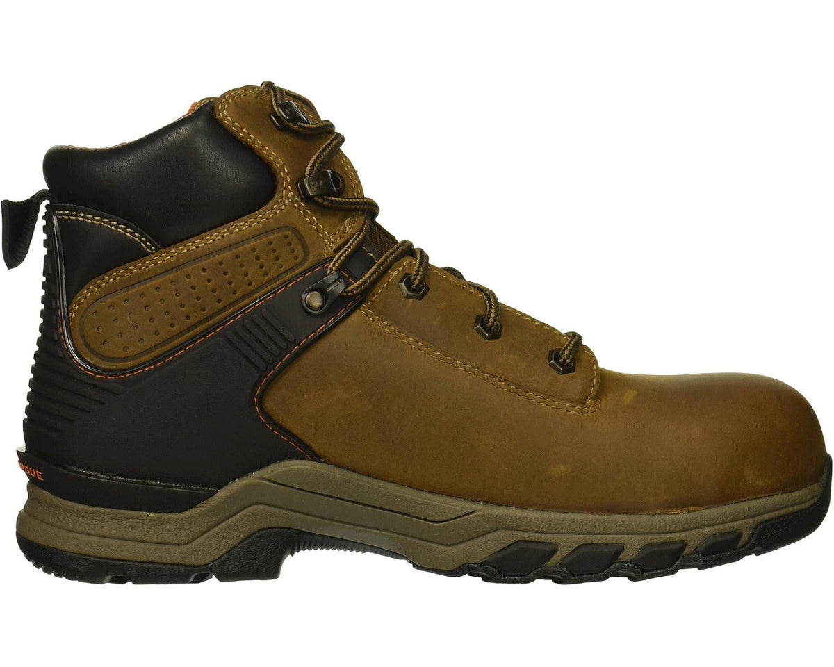 Men's Timberland PRO Hypercharge 6 Composite Safety Toe Waterproof Brown Distressed1