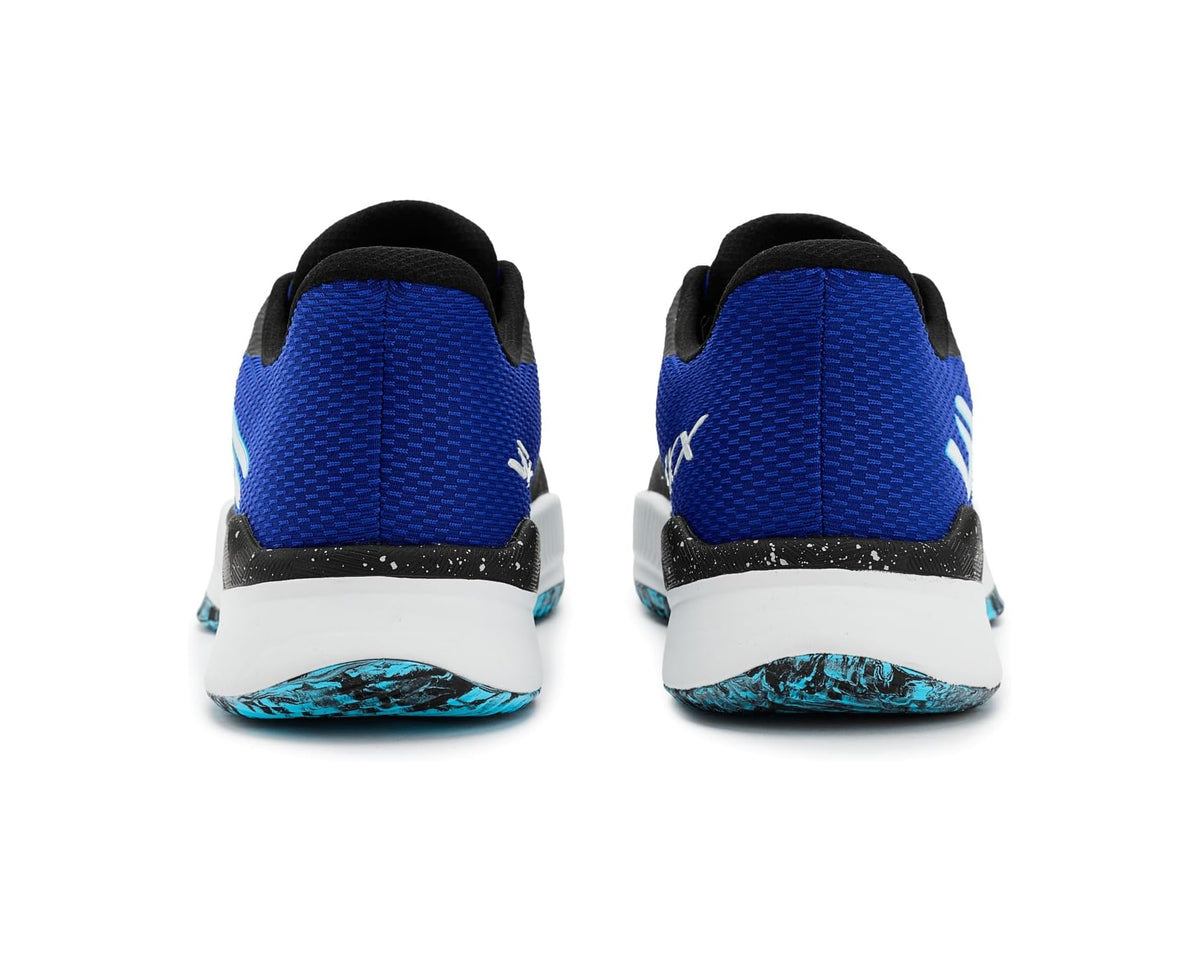 Men's SKECHERS Tennis Shoe Hands Free Slip-ins Skechers State Champ Sneaker Black/Blue