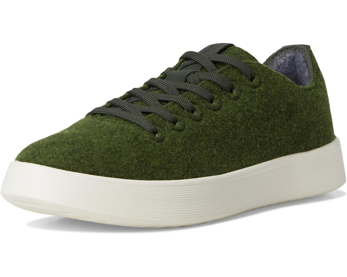 Men's Allbirds Wool Cruiser Forest Green (Natural White)