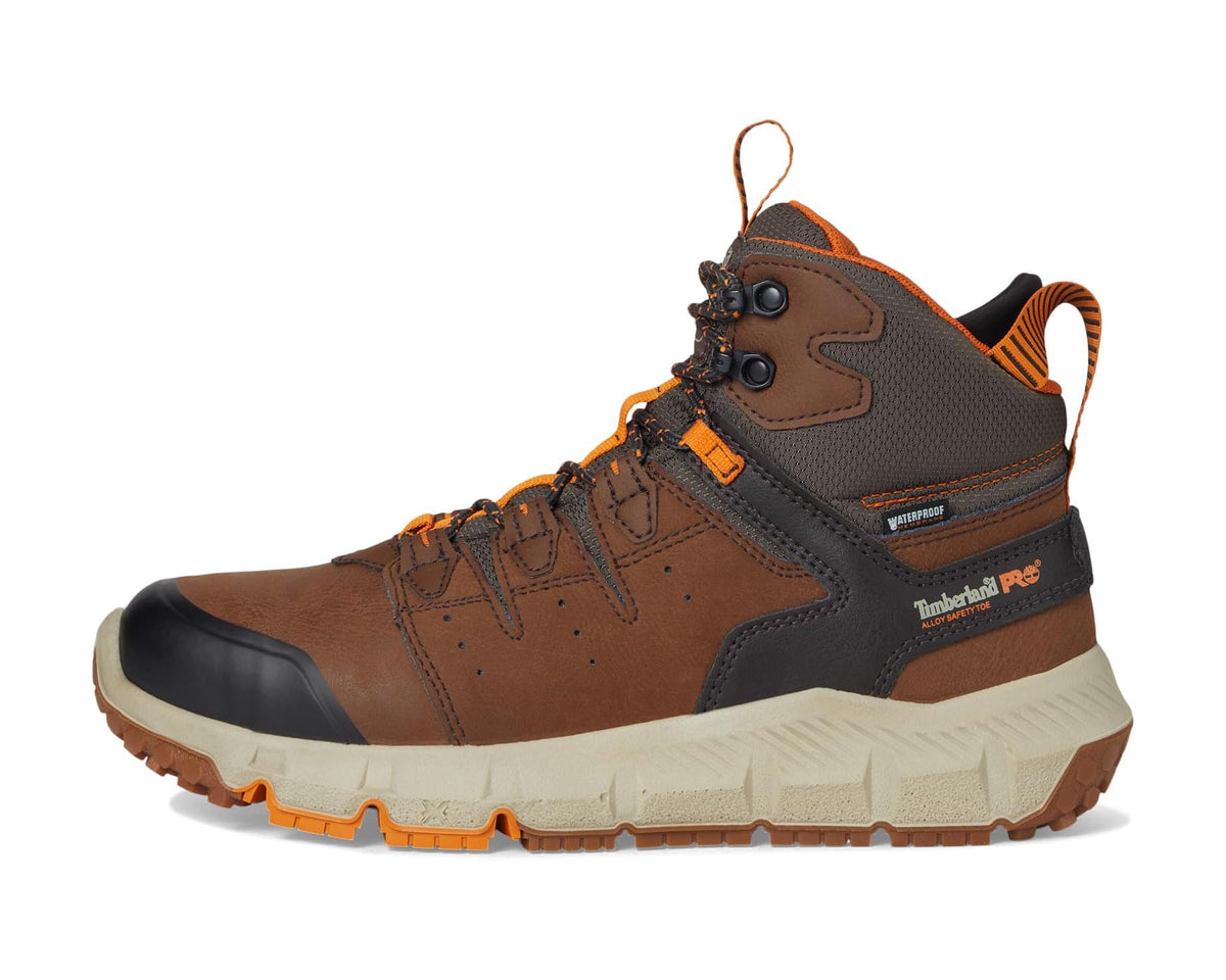 Men's Timberland PRO Tempe Alloy Safety Toe Waterproof Medium Brown