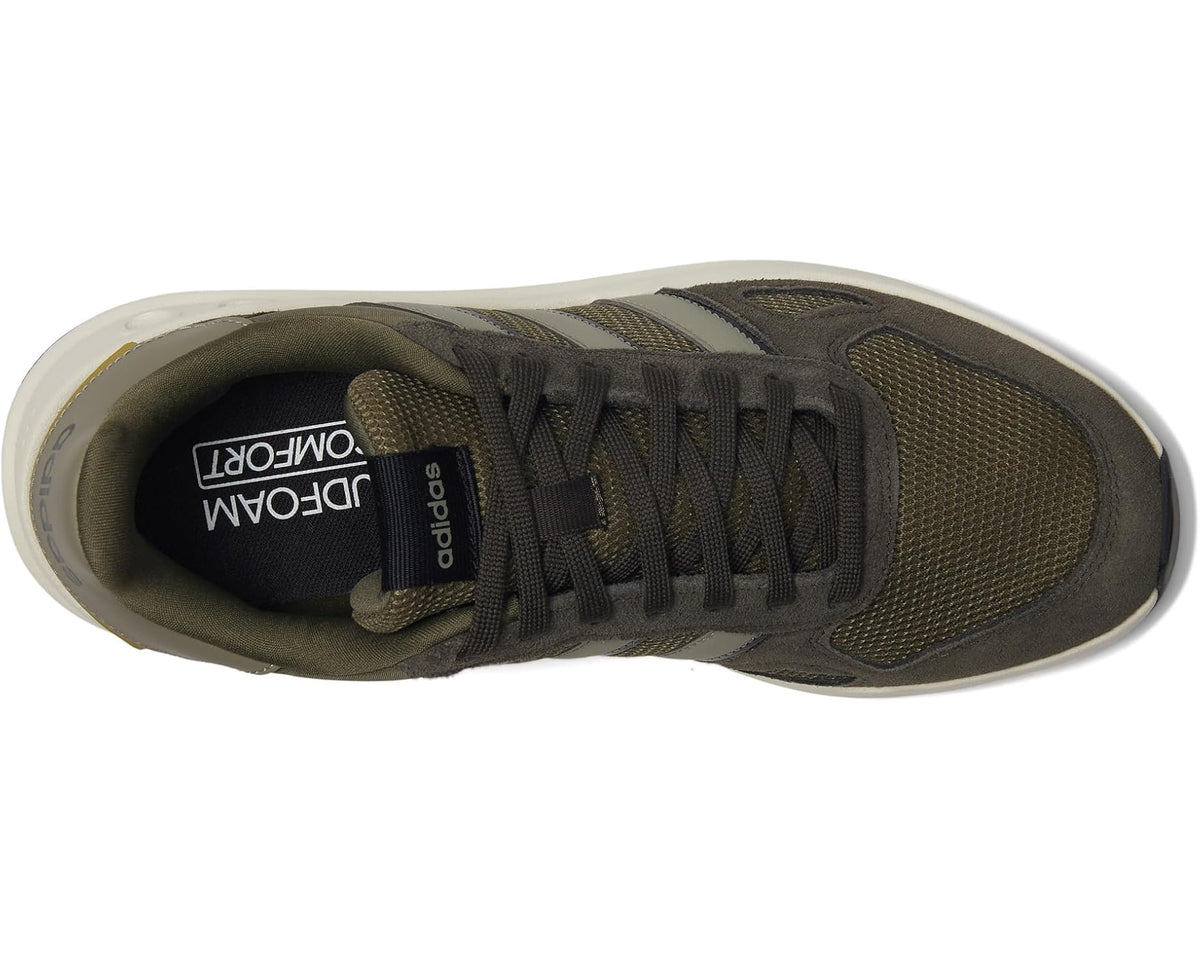 Men's adidas Run 84 Olive Strata/Silver Pebble/Black