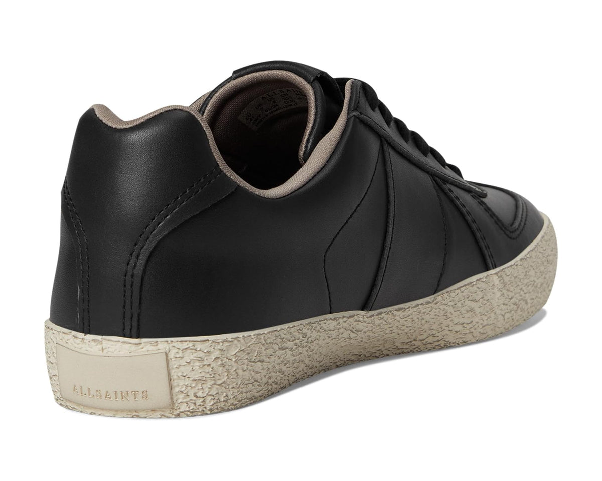 Men's AllSaints Jaimee Leather Low Top Black/White
