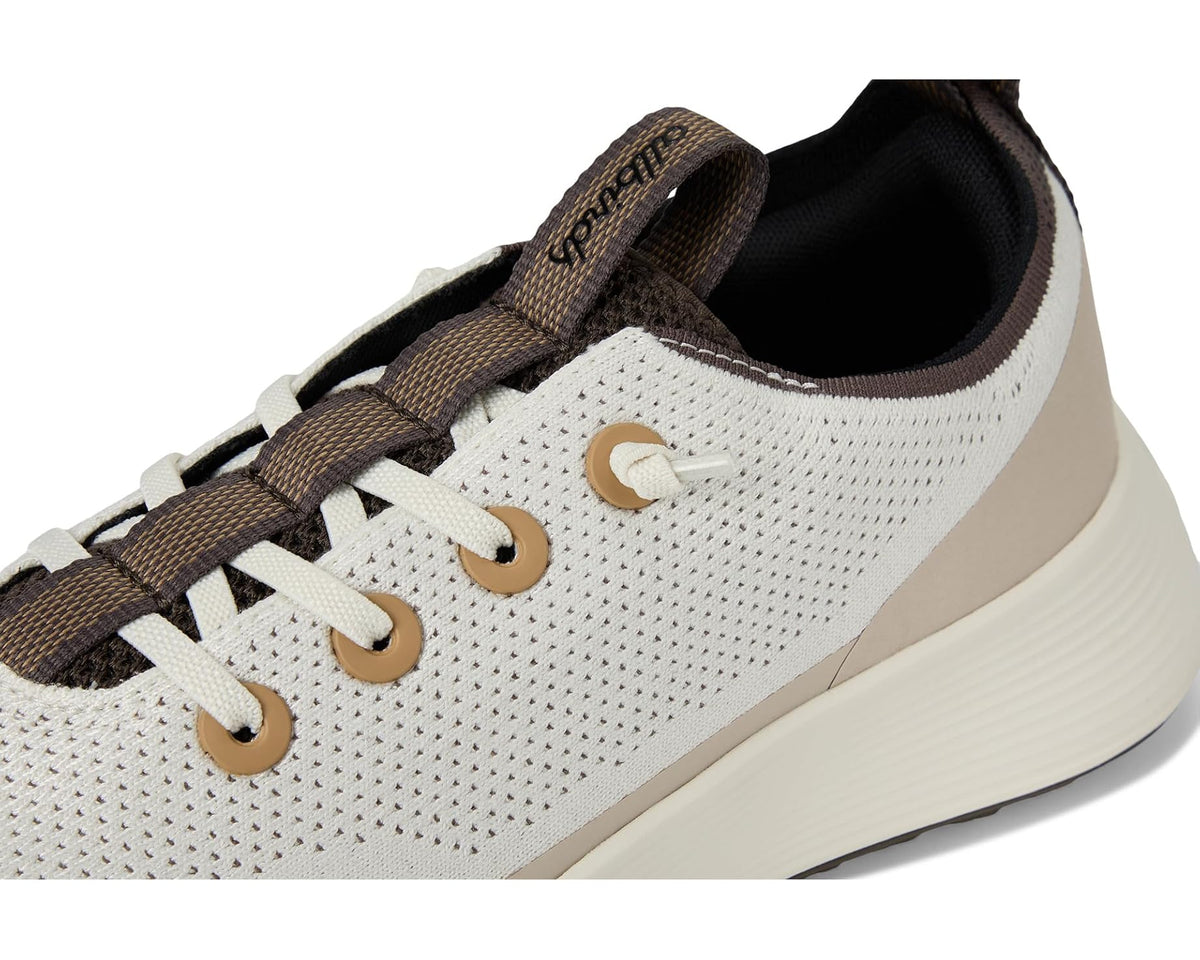 Men's Allbirds Tree Runner Go - Utility Natural White/Rustic Brown/Natural White