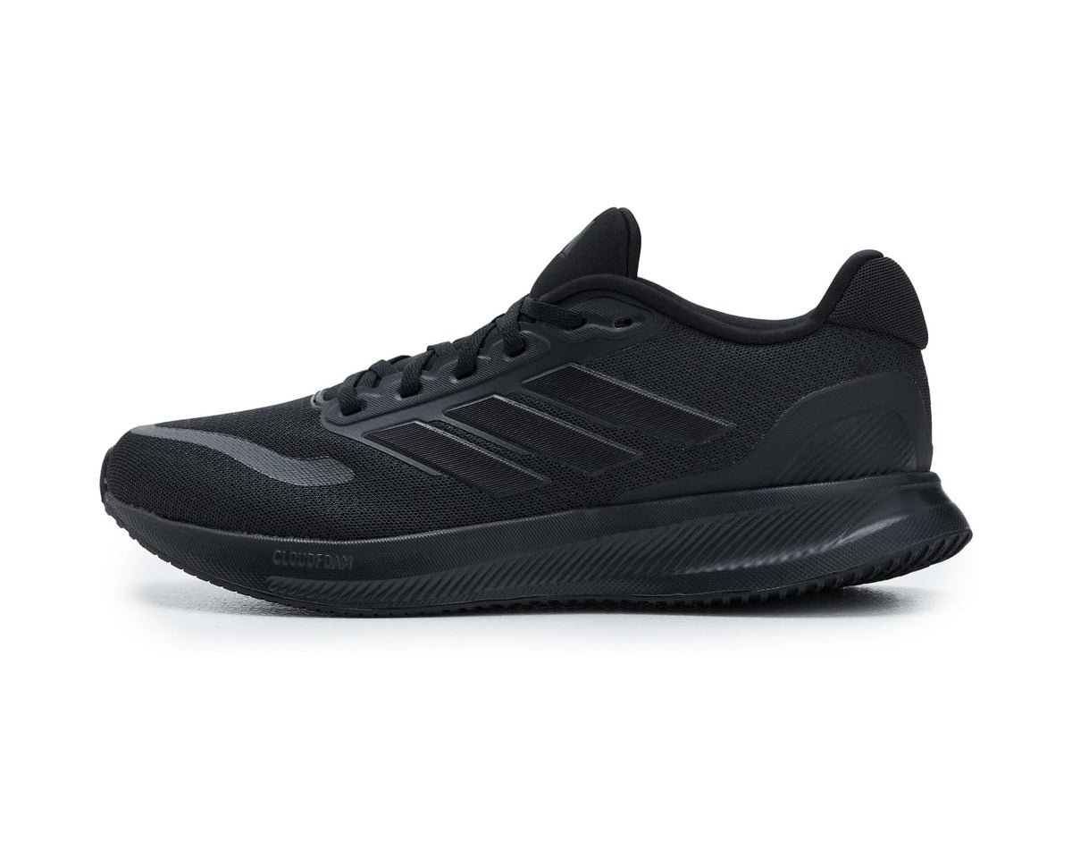 Men's adidas Run Falcon 5 Black/Black/White