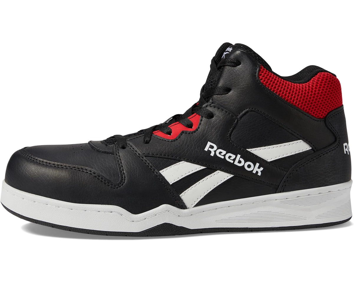 Men's Reebok Work BB4500 Work High Top Sneaker Black/Red