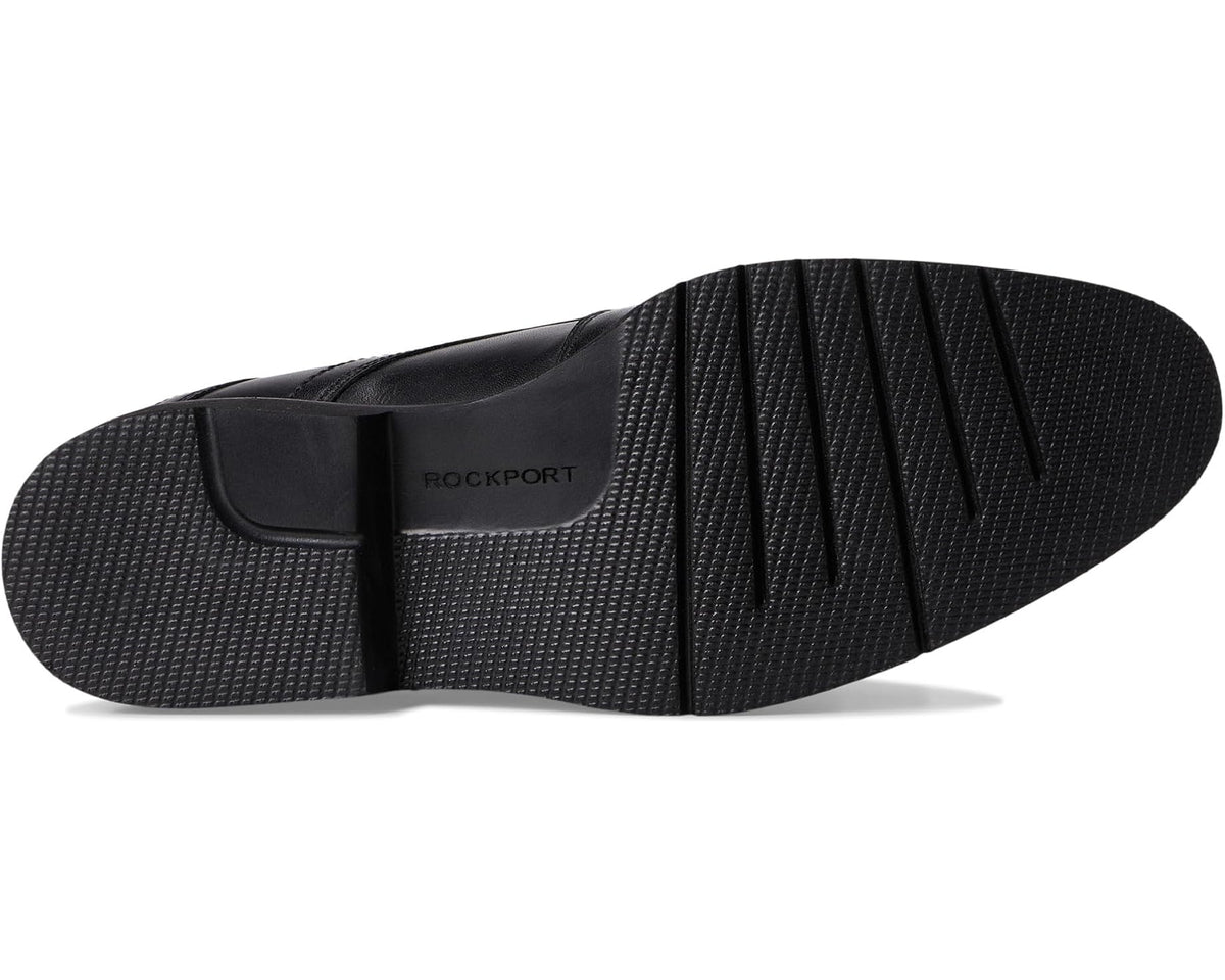 Men's Rockport Floran Black Leather