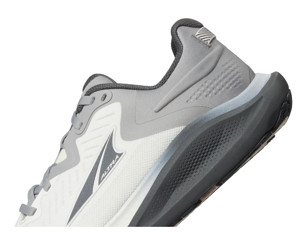 Men's running shoe quarter view with ALTRA logo and perforated side panel