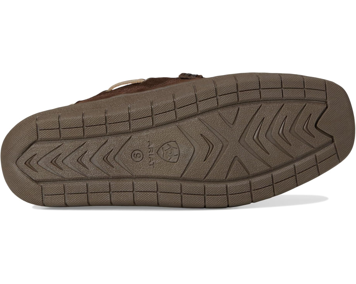 Men's Ariat Harrison Moc Slipper Dark Brown