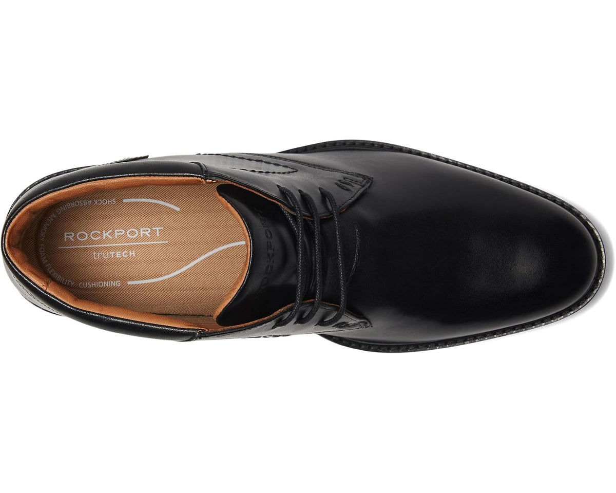 Men's Rockport Flynn Black Leather