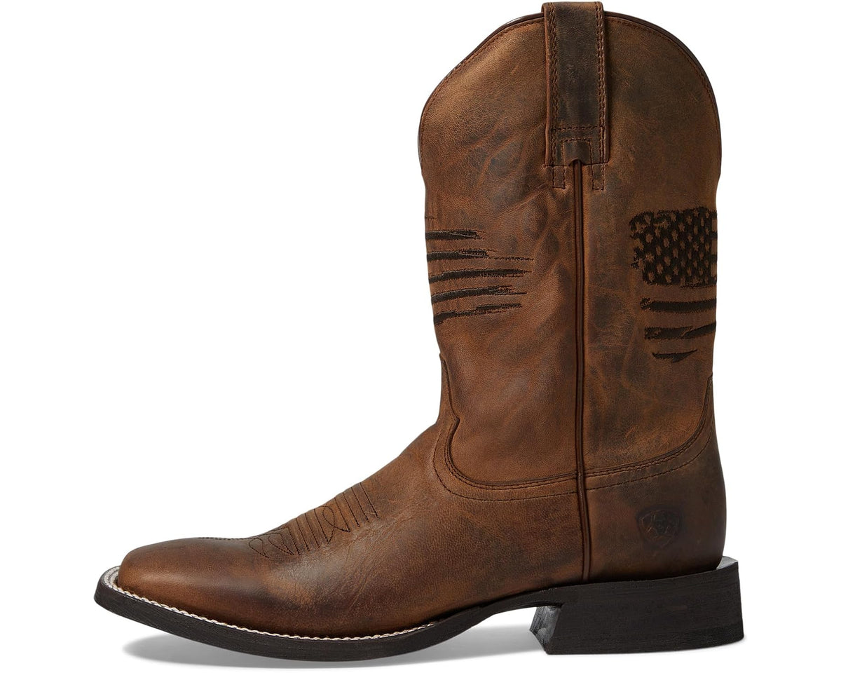 Men's Ariat Circuit Patriot Weathered Tan