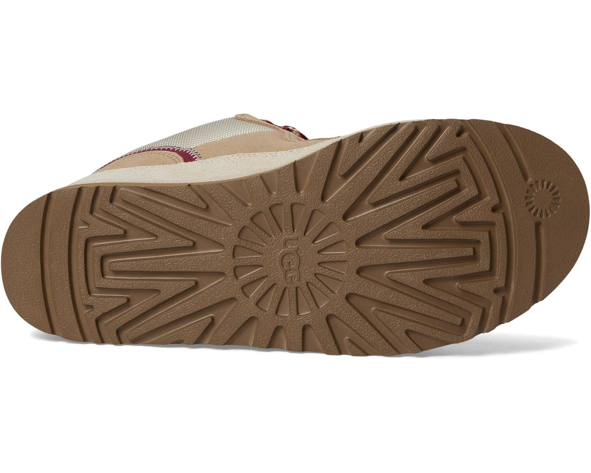 Men's UGG Lowmel Driftwood/Biking Red