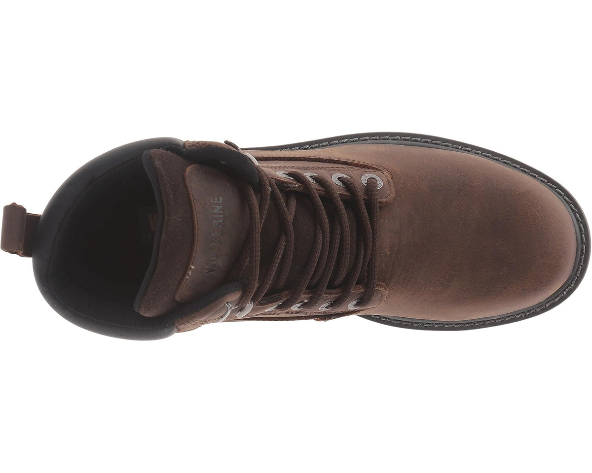Men's Wolverine Floorhand Soft Toe Dark Brown