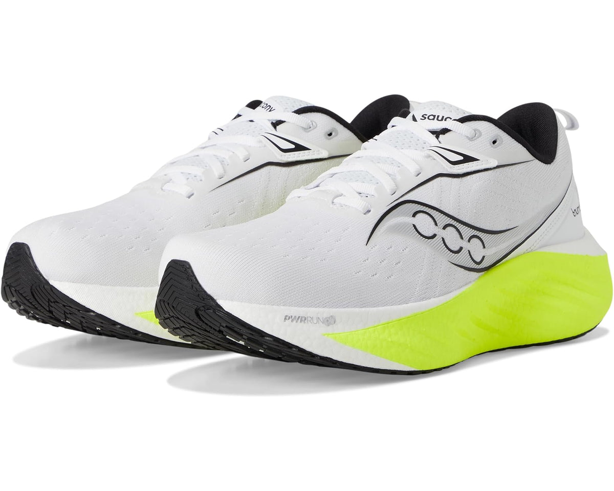 Men's Saucony Triumph 22 White/Citron