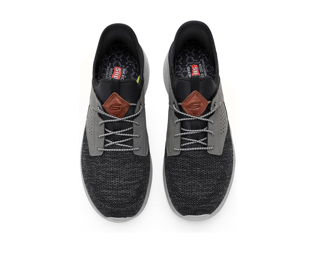 Men's SKECHERS Slade - Caster Black/Grey