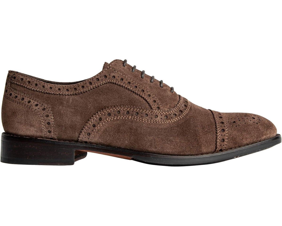 Men's Anthony Veer Ford Quarter Brogue Oxford Honey Brown