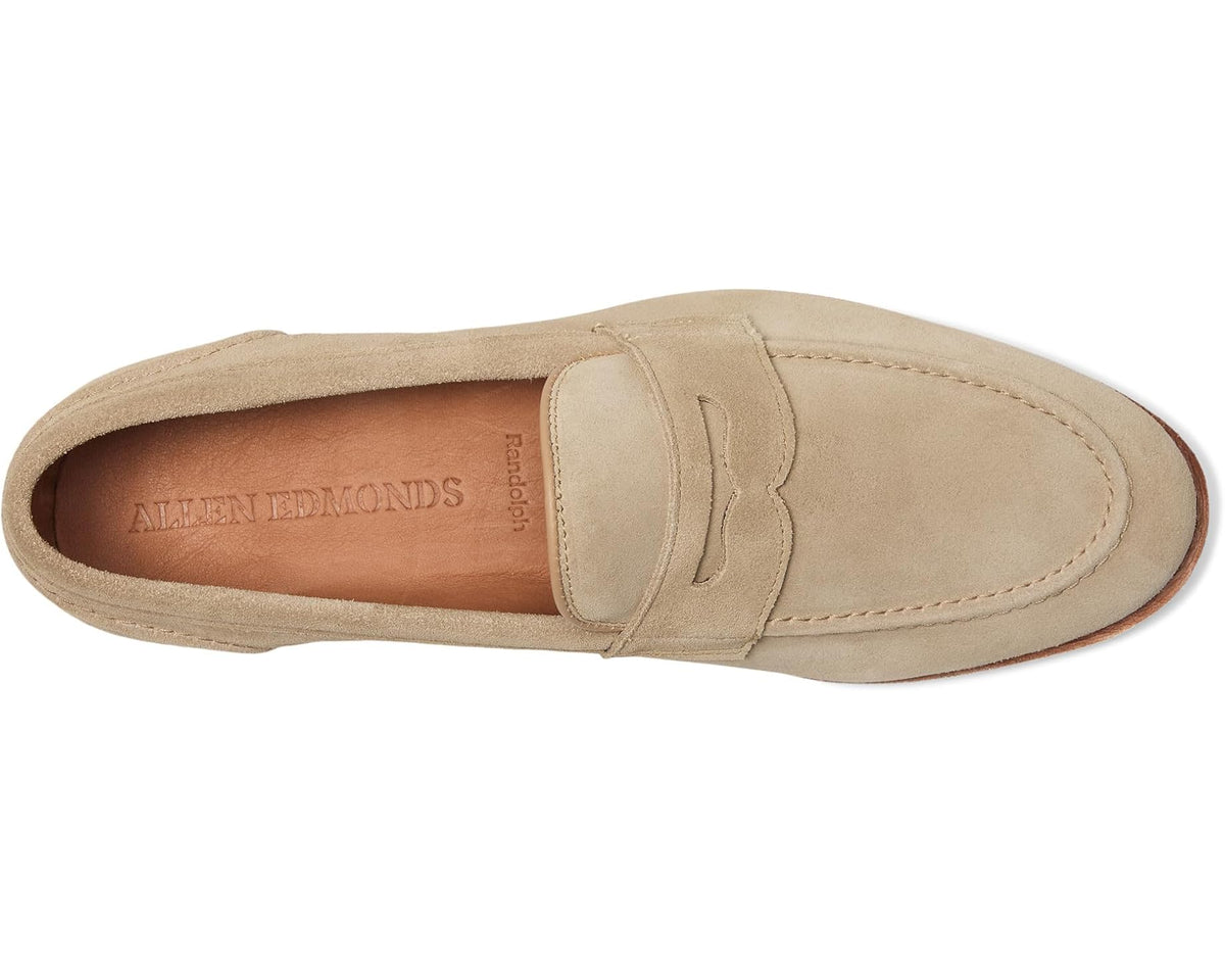 Men's Allen Edmonds Randolph2.0 Loafer/Moc Shoes Bone Suede