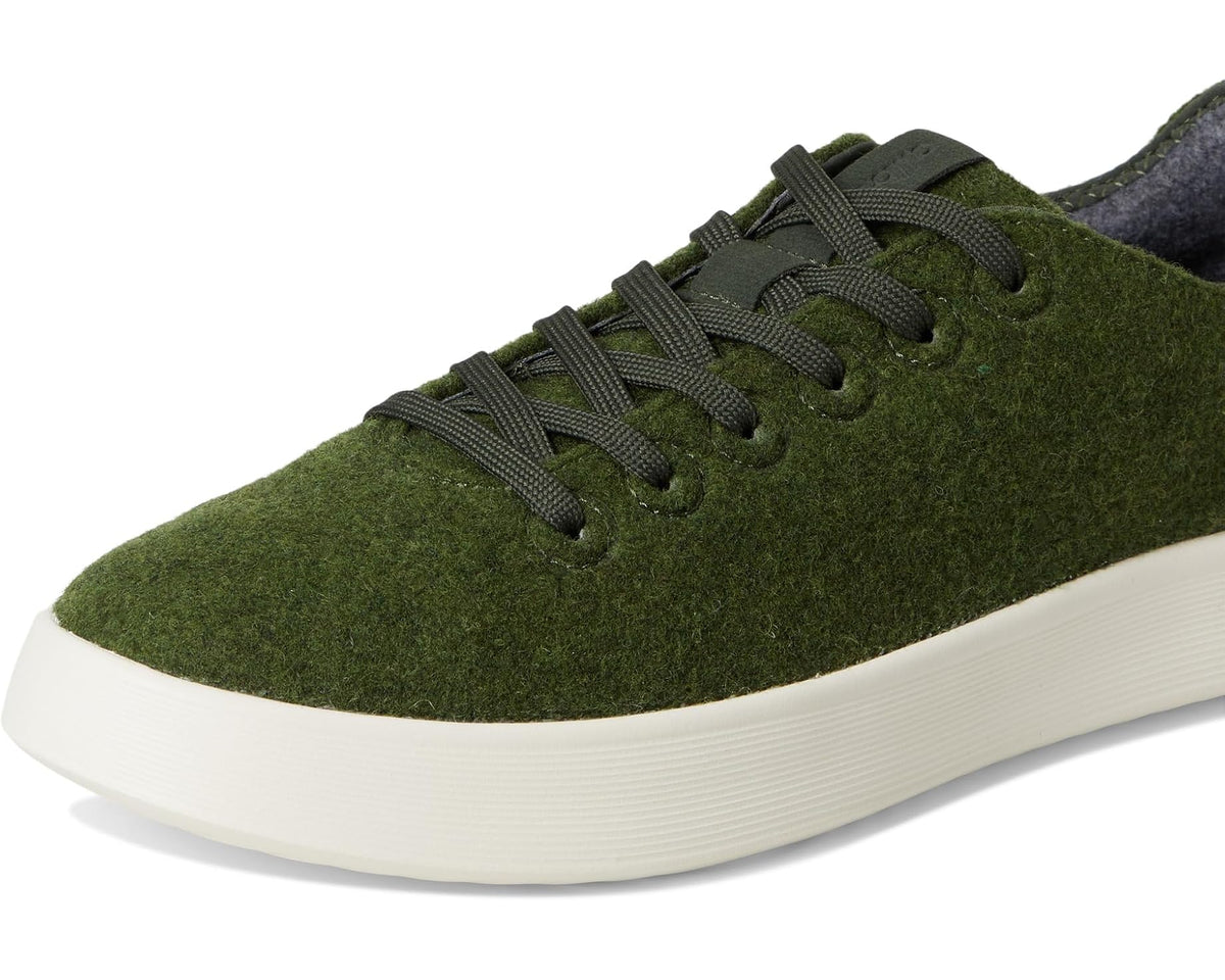 Men's Allbirds Wool Cruiser Forest Green (Natural White)