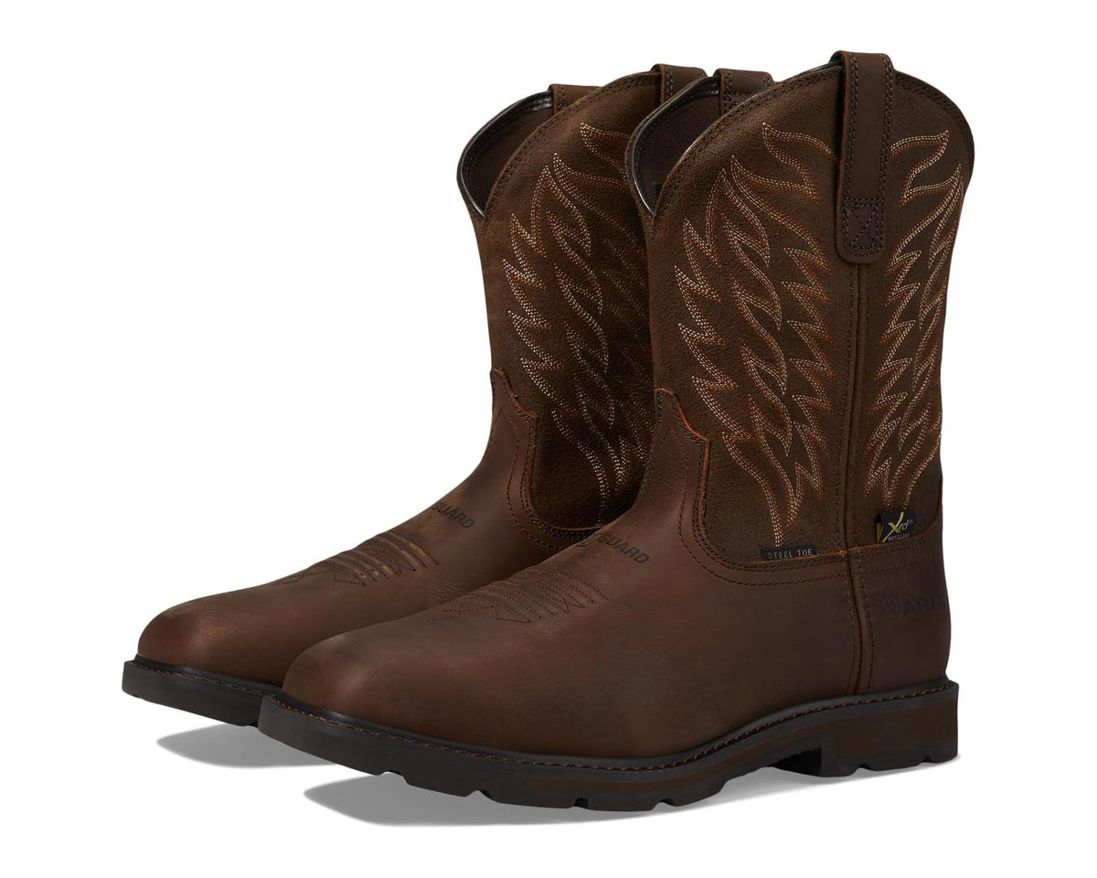 Men's Ariat Groundbreaker WST Metguard ST Brown