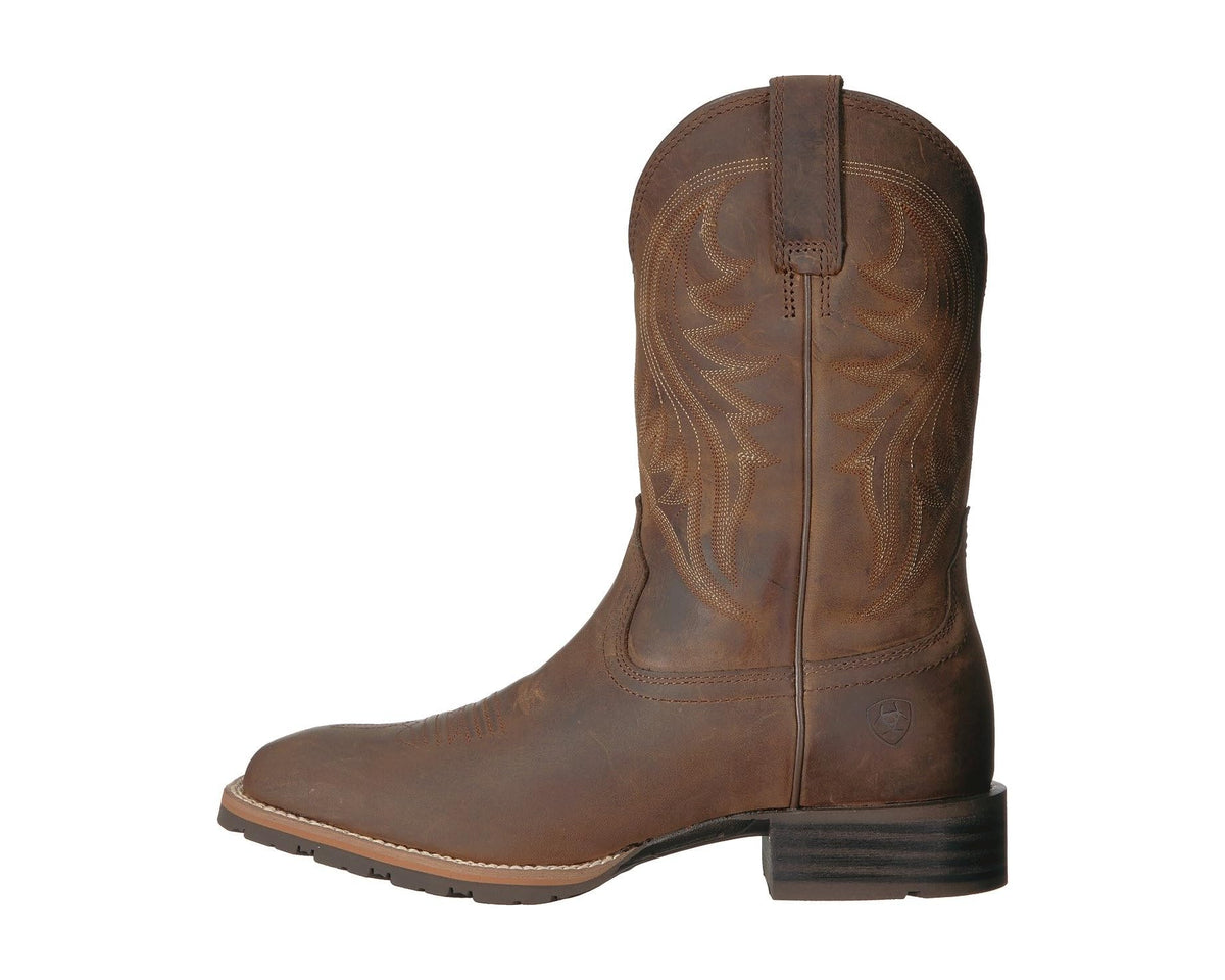 Men's Ariat Hybrid Rancher Distressed Brown