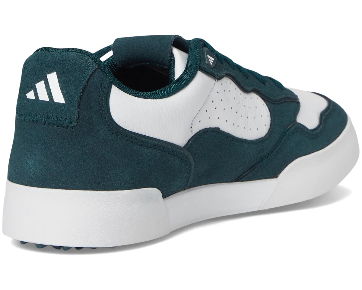 Men's adidas Golf Retrocross 25 Spikeless Golf Shoes Aurora Ivory/Footwear White