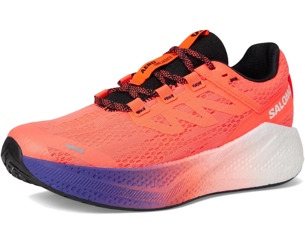 Men's Salomon Aero Glide Neon Flame/White/Black